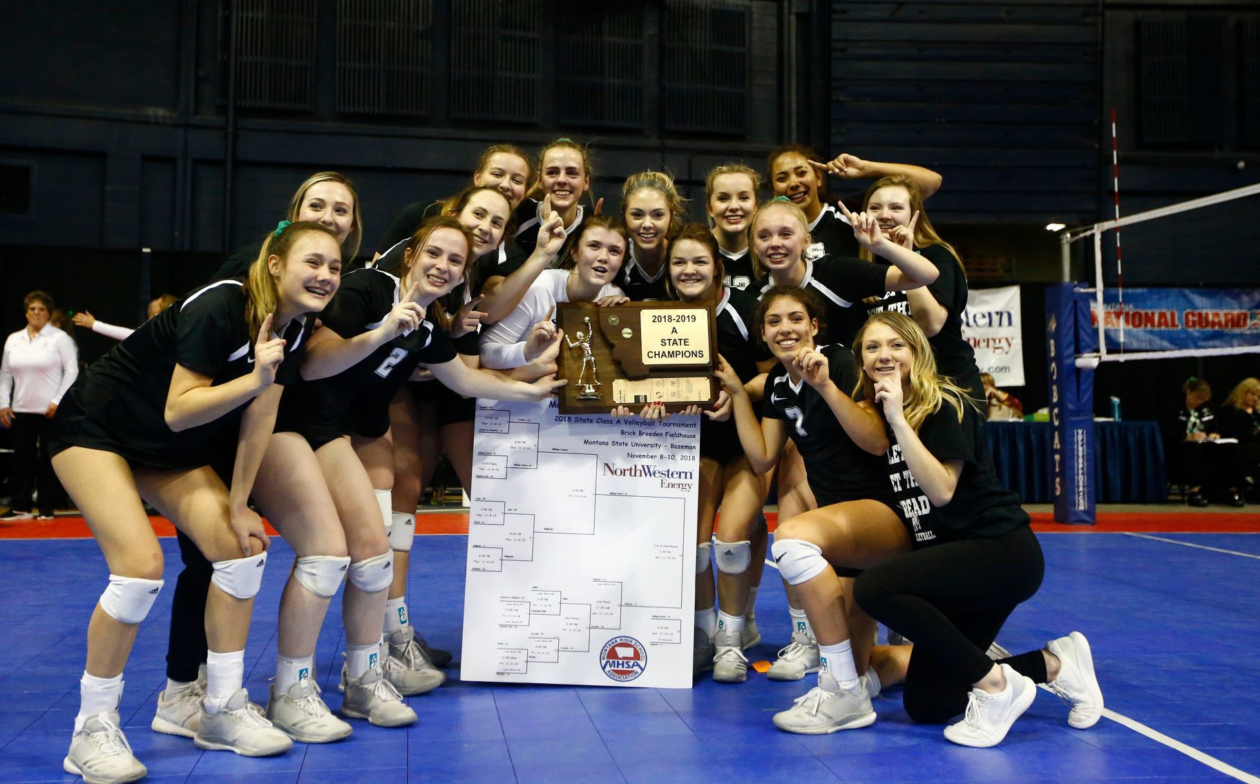 A Volleyball - Billings Central Rams